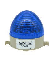 LED СТРОБОСЪК ПРЕДВАРИТЕЛНА СВЕТЛИНА 85x75 230VAC СИНЬО C-3072 CNTD