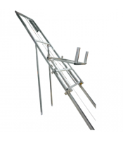 Стоманен подемник за строителни материали и фотоволтаични панели - 20м