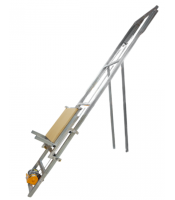 Steel hoist for building materials and photovoltaic panels - 20m. / 200kg