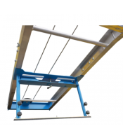 Steel hoist for building materials and photovoltaic panels 19m. / 200kg