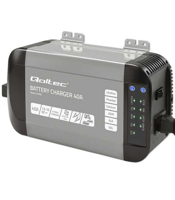 ΕΞΥΠΝΟΣ ΦΟΡΤΙΣΤΗΣ ΜΠΑΤΑΡΙΑΣ LiFePO4, AGM, GEL, SLA, 40Α, 12V
