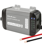 Зарядно устройство Qoltec Smart Monolith за LiFePO4 AGM GEL SLA батерии | 40A | 12V