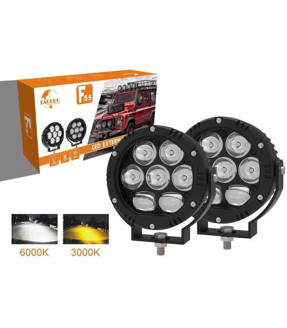 4 Inch 160W LED Work Light Car A-Pillar Bumper Truck Offroad Spot Lamp Driving Head Light