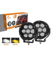 ΣΕΤ LED ΠΡΟΒΟΛΕΙΣ 160W SUPER BRIGHT F55 Tacpro 4 inz