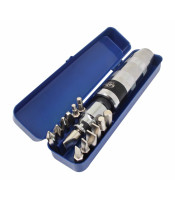 IMPACT SCREWDRIVER WITH 13 INSERT BITS