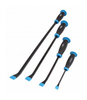 4PC HEAVY DUTY PRY BAR SET WITH HAMMER END