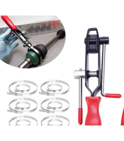 CV dust boot clamp installer with cutter
