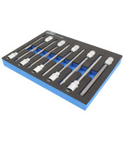 10бр. 3/8"Д-р. Без комплекта за ухапване от тампер Torx