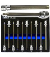 10бр. 3/8"Д-р. Без комплекта за ухапване от тампер Torx