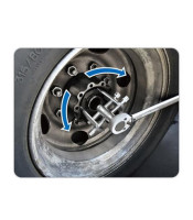 UNIVERSAL ADJUSTABLE WHEEL BEARING LOCK NUT WRENCH