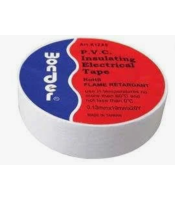 PVC Colored Electrical Tapetape WHITE