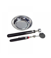 3Pcs Magnetic Tray - Magnetic Parts Tray/Telescopic Pickup Tool/Inspection Mirror