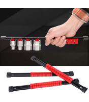 6 Pieces 1/4 3/8 1/2 Inch Socket Storage Rack Slide Rail Holder Heavy Duty Mountable