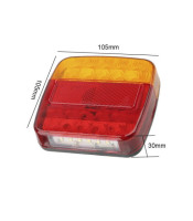 WIRELESS MAGNETIC LED TRAILER LIGHT SET