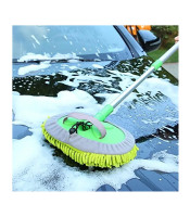 Car Cleaning Brush Detailing Adjustable Super Absorbent Car Wash Brush Telescoping Long Handle