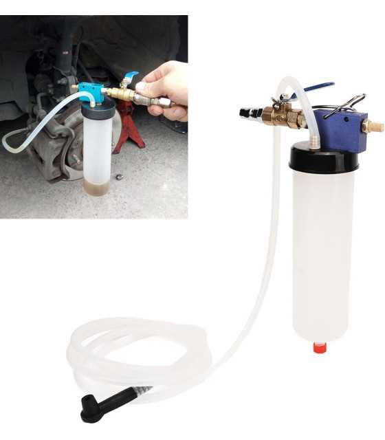 Pneumatic Brake Fluid Extractor/Brake Bleeder Kit /Vacuum Pump Bleeding Tool