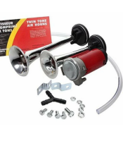 130DB 12V Air Car Horn - Electric Waterproof Double Horn for Cars, Trucks