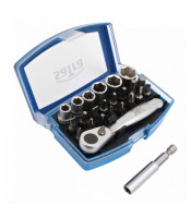 MINI Socket set 1/4 and accessories -24pcs