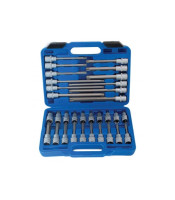 SATRA S-ST3212 Комплект от 32 броя къси и екстра дълги звездовидни/Torx® вложки 1/2