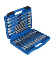 SATRA S-ST3212 32pc Short & Extra Long Star/ Torx® Socket Bit Set 1/2 Drive
