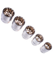 SATRA S-19GL12 19pc Gear Lock Socket Set 1/2 Drive (12 Point)