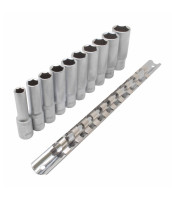 Комплект от 6-странни приставки 8mm-19mm дължина 63mm 3/8 AST