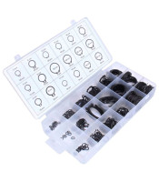225pcs/set Snap Ring C-Clip Assortment Metal Circlip Car Kit Set 18...