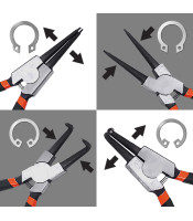 PRO-CRAFT WORKSHOP PLIERS SET C CLIP