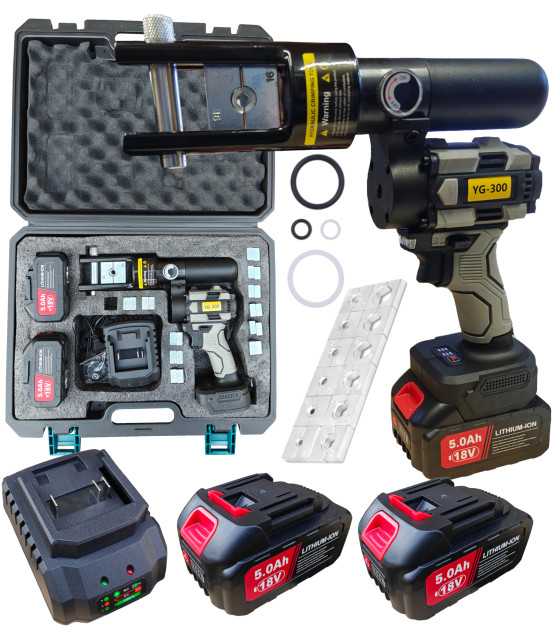 YG-300 cordless clamping machine connects 10-300