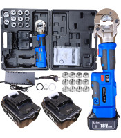 LS-300 cordless clamping machine connects 10-300