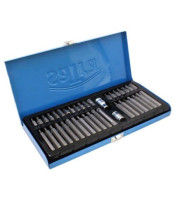 ΣΕΤ 40 Bit ΓΙΑ ΚΑΡΥΔΑΚΙΑ 3/8 & 1/2 ΙΝΤΣΕΣ ALLEN, star/ Torx
