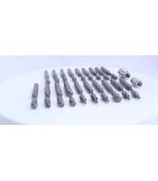 40pc Hex/ Star/ Spline Bit Set - 3/8 & 1/2 Dr