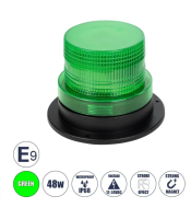 ΦΑΡΟΣ LED STROBE 12VDC 127X96mm ΠΡΑΣΙΝΟΣ C-5095