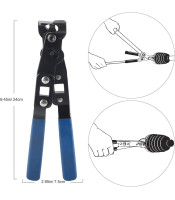 Clamping machine + 85 wristbands Universal Automotive CV Joint Boot Clamp Pliers
