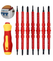 500V Set of insulated screwdrivers