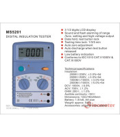 DIGITAL INSULATION RESISTANCE METER MS5201 MASTECH MGL