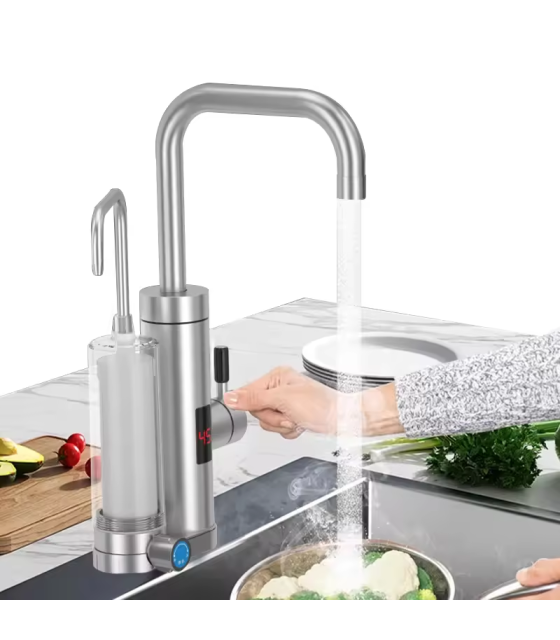 Running water heater ZSWK-D02 9247 3300W with filter for cleaning