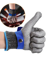 Stainless Steel Cut Resistant Glove Mesh Metal Glove Food Grade for Kitchen Cooking
