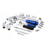 GS KING TOOLS 94бр 1/4 & 1/2 Д-р Комплект за контакт