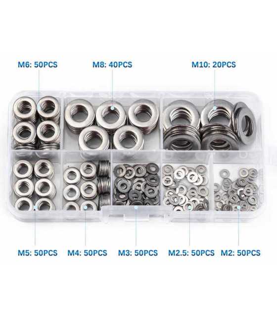 360 stainless steel washer set