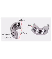 Set of dies for electric type clamping machine, 10-300