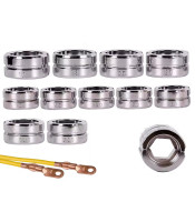 Set of dies for electric type clamping machine, 10-300