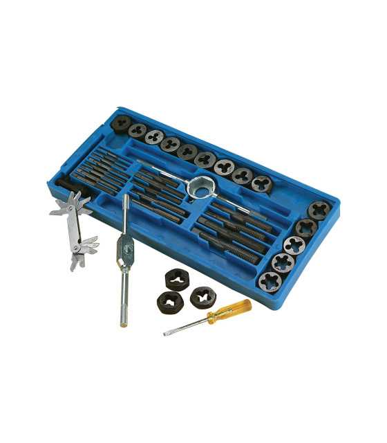 40PCS M3-M12 TAP AND DIE SET