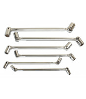 6Pcs Double Flexible Socket Wrench Set (8-19mm)