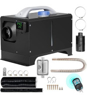 Diesel Air Heater - 1 Holes Diesel Heater With Lcd Thermostat Monit...