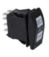 Копче, Бутон, За Вграждане, за LED Лед Бар, Marine 12V LED Light Ro...
