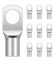 COPPER SINGLE-HOLE TERMINAL LUG SC16-8