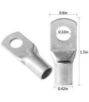 COPPER SINGLE-HOLE TERMINAL LUG SC35-8