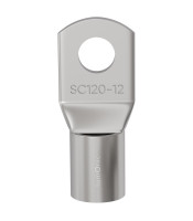 COPPER SINGLE-HOLE TERMINAL LUG SC120-12