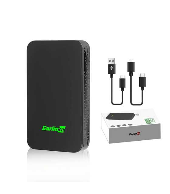 Безжичен адаптер CarlinKit 2AIR за Apple Carplay/Android Auto